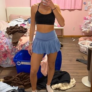 Stylish Blue Mini Skirt